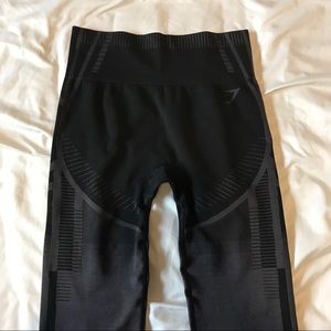 Gymshark Geo Seamless Cropped Leggings (M)